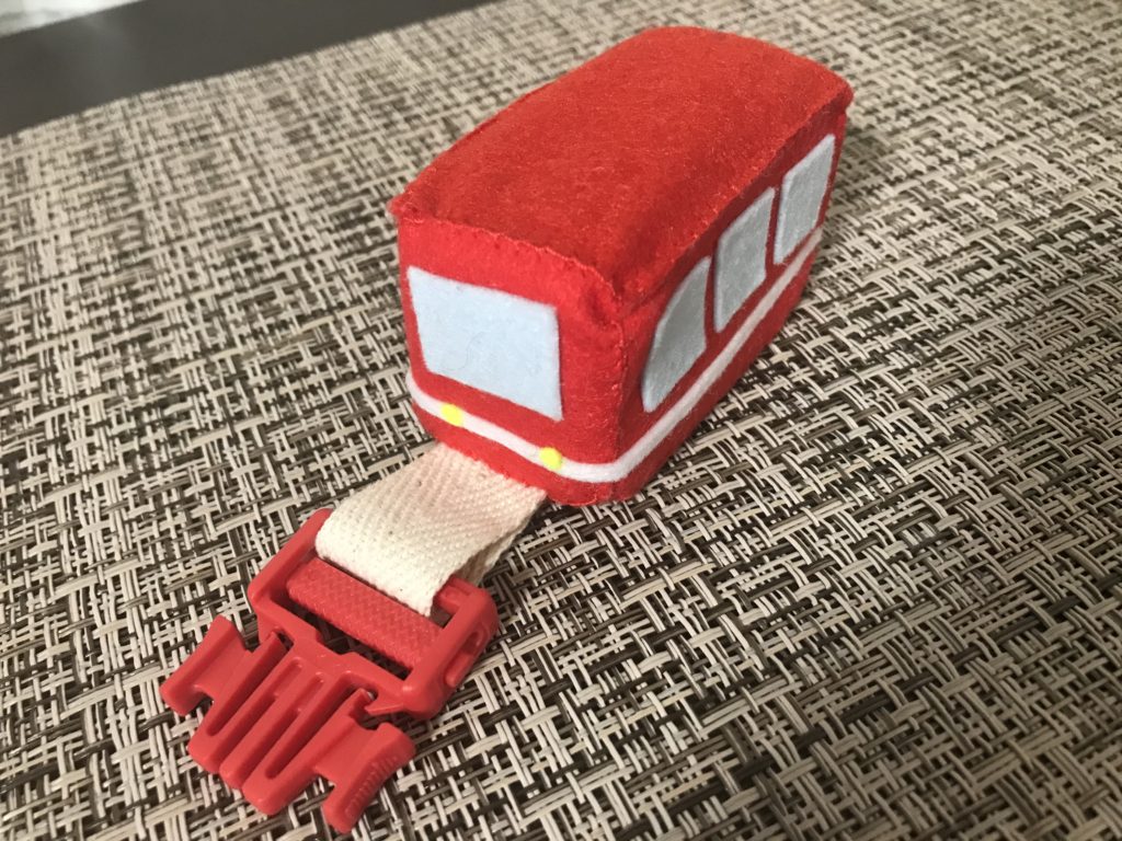 モンテッソーリの電車の手作り知育玩具